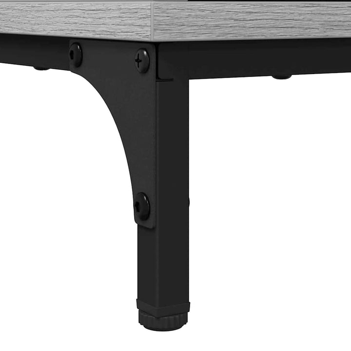 Badeværelsesmøbel sæt 2 pcs Grå sonoma-eg 39.5 x 36 x 88 cm