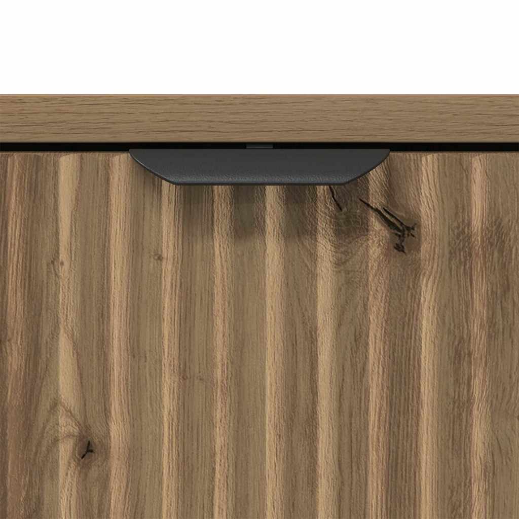 Badeværelsesmøbel sæt Plaid 2 pcs artisan eg 39.5 x 36 x 88 cm