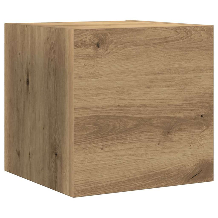 TV-skabssæt 4 pcs artisan eg 80 x 30 x 30 cm Konstrueret træ