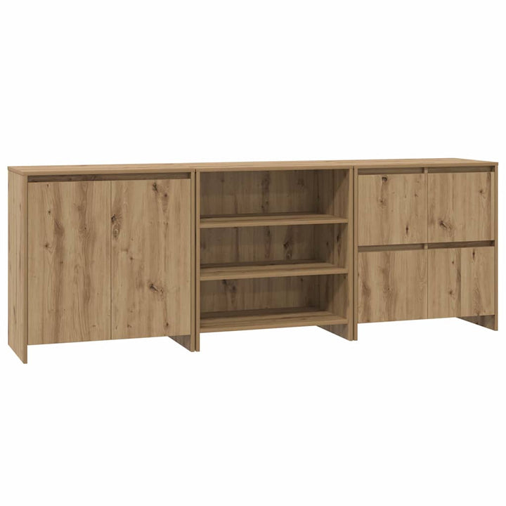 Sideboards 3 pcs artisan eg 70 x 41 x 75 cm Konstrueret træ