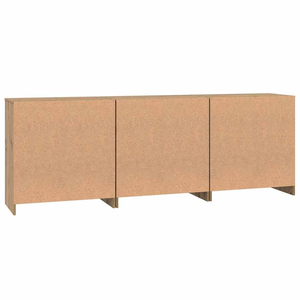 Sideboards 3 pcs artisan eg 70 x 41 x 75 cm Konstrueret træ