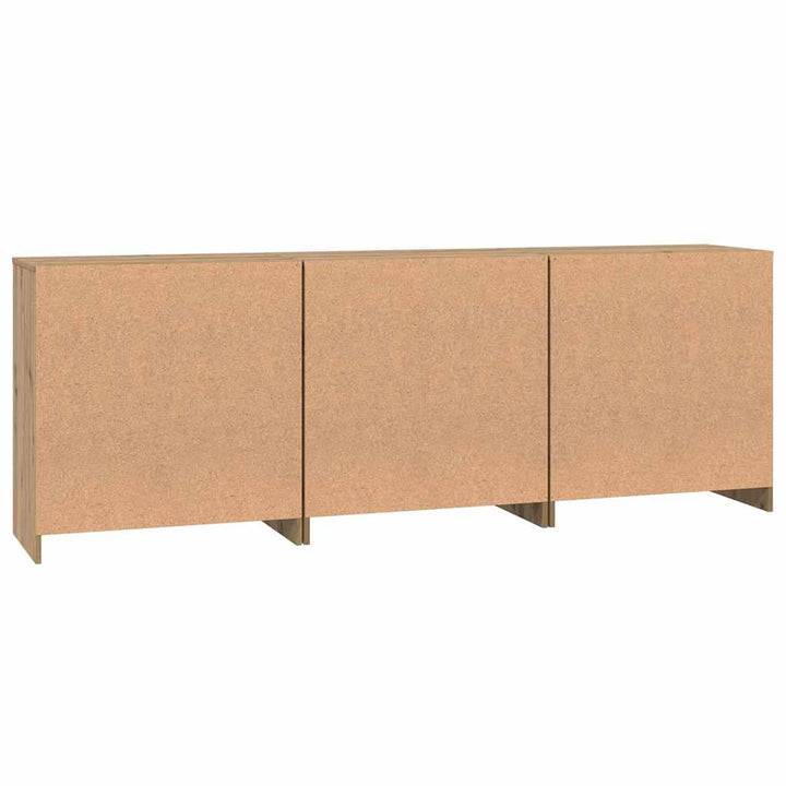 Sideboards 3 pcs artisan eg 70 x 41 x 75 cm Konstrueret træ