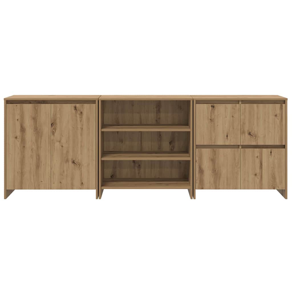 Sideboards 3 pcs artisan eg 70 x 41 x 75 cm Konstrueret træ