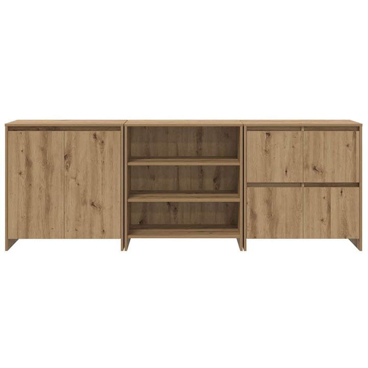 Sideboards 3 pcs artisan eg 70 x 41 x 75 cm Konstrueret træ