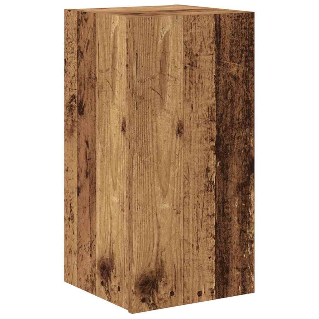 TV-skabssæt 8 pcs Gammelt træ 30.5 x 30 x 60 cm Konstrueret træ