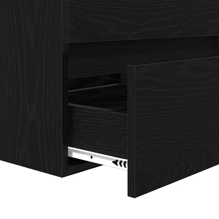 Badeværelsesmøbel sæt 3 pcs artisan eg 60 x 38.5 x 45 cm