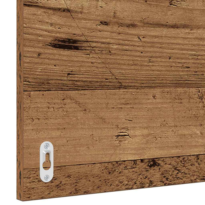 Badeværelsesmøbel sæt 2 pcs Gammelt træ 41 x 38.5 x 48 cm