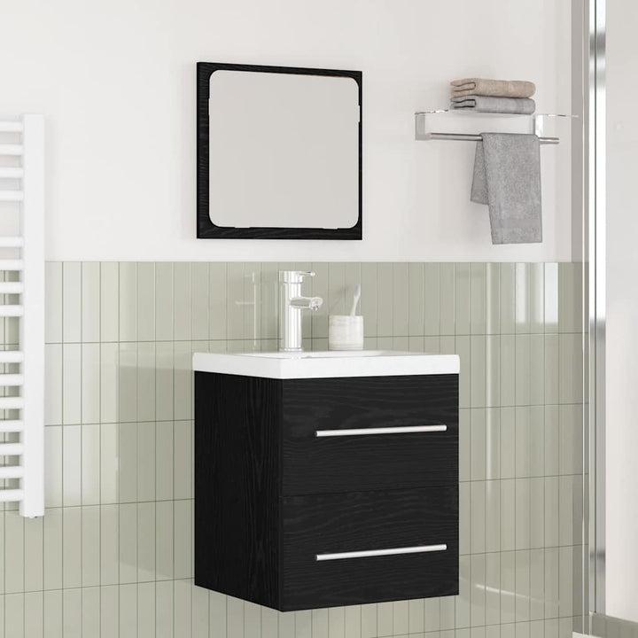 Badeværelsesmøbel sæt 2 pcs artisan eg 41 x 38.5 x 48 cm