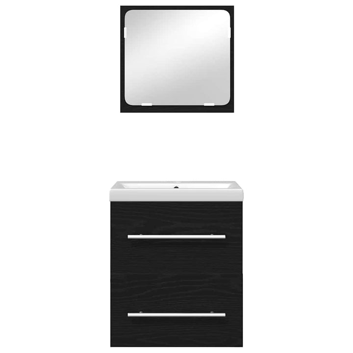 Badeværelsesmøbel sæt 2 pcs artisan eg 41 x 38.5 x 48 cm