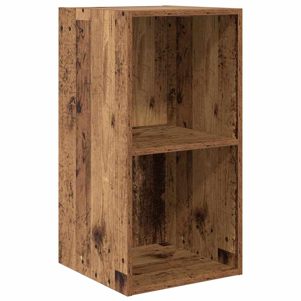 Væg TV Skab 4 pcs Gammelt træ 37 x 37 x 72 cm Konstrueret træ