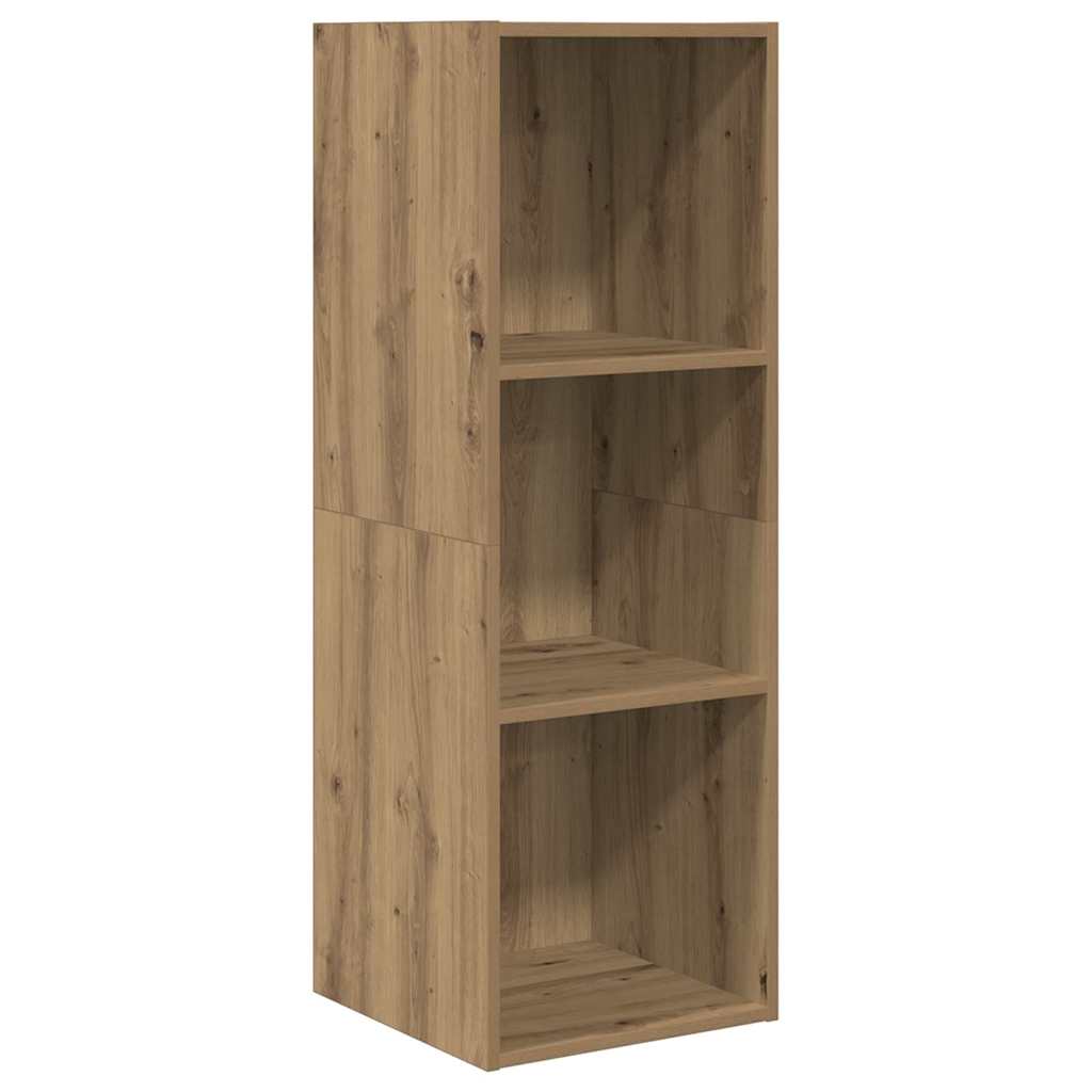 Væghængte TV skabe 2 pcs artisan eg 37 x 37 x 107 cm