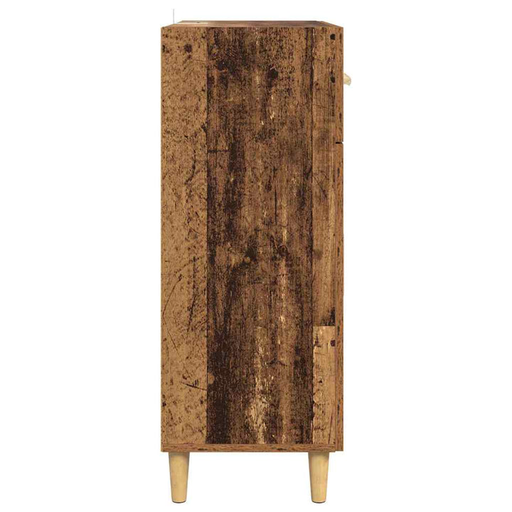 Sideboard Gammelt træ 34 x 69.5 x 89 cm Konstrueret træ
