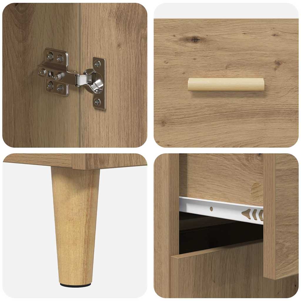 Sideboard artisan eg 34 x 69.5 x 89 cm Konstrueret træ