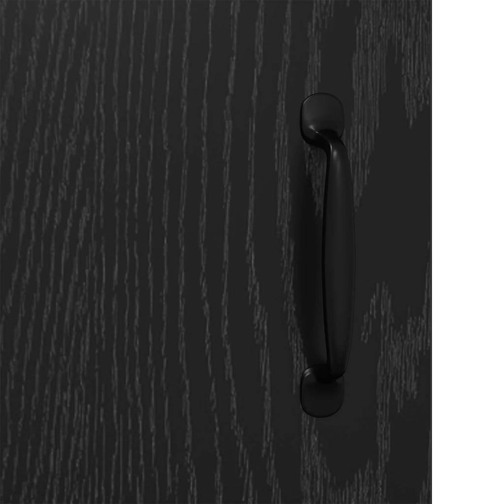 Sideboard Sort eg 34 x 90 x 80 cm Konstrueret træ