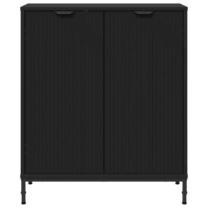 Sideboard Sort 69.5 x 33 x 82 cm Konstrueret træ