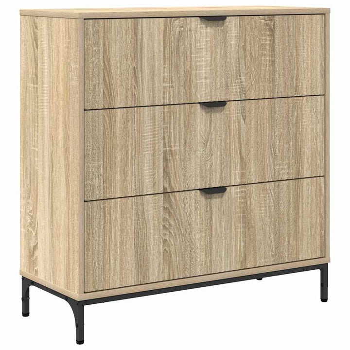 Sideboard Sonoma-eg 79,5 x 33 x 82 cm Konstrueret træ