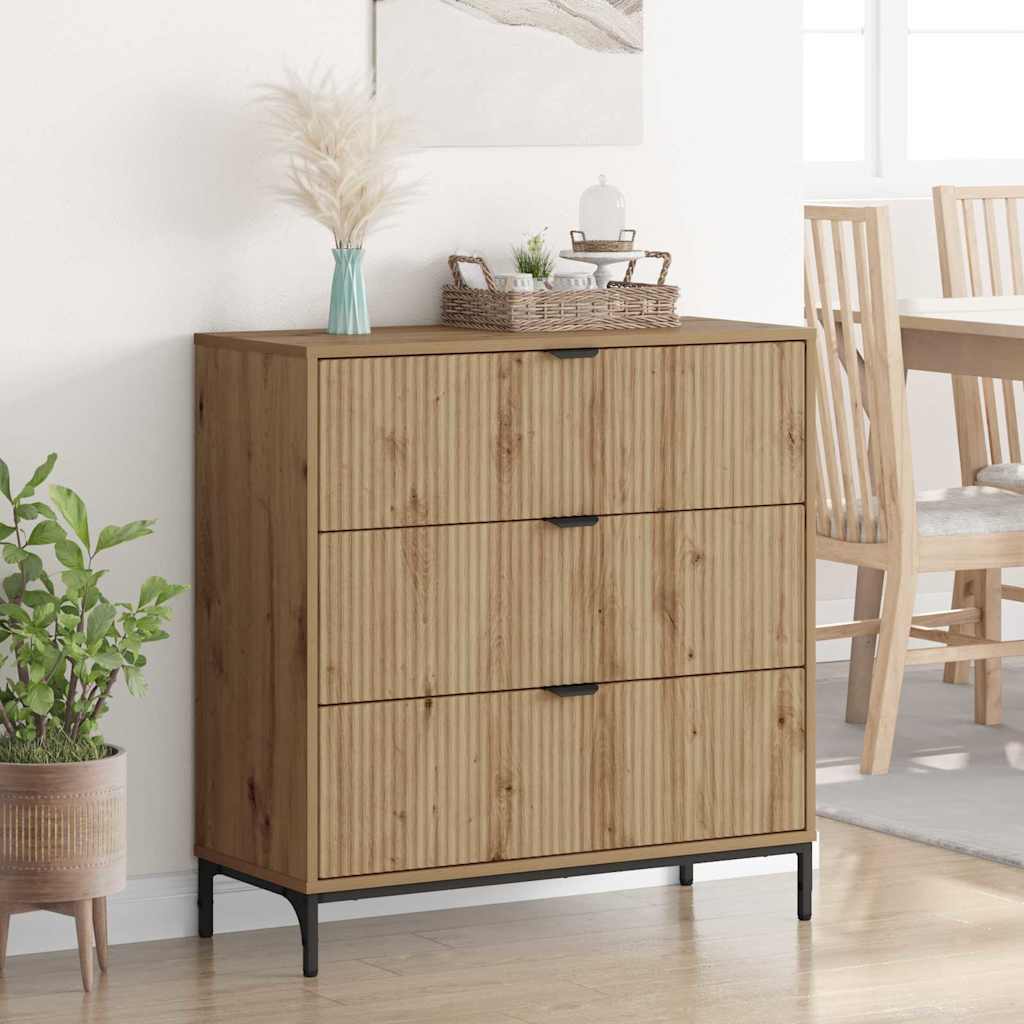 Sideboard artisan eg 79,5 x 33 x 82 cm Konstrueret træ
