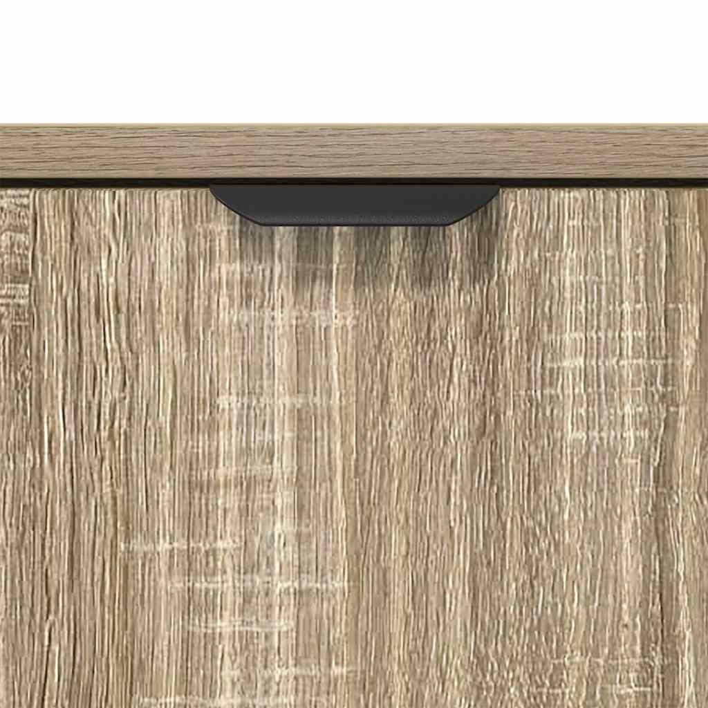 Sideboard Sonoma-eg 89.5 x 33 x 82 cm Konstrueret træ
