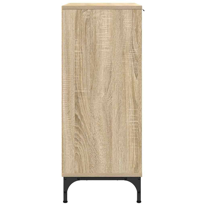 Sideboard Sonoma-eg 89.5 x 33 x 82 cm Konstrueret træ