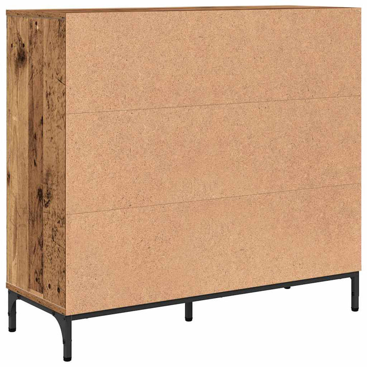 Sideboard Gammelt træ 89.5 x 33 x 82 cm Konstrueret træ