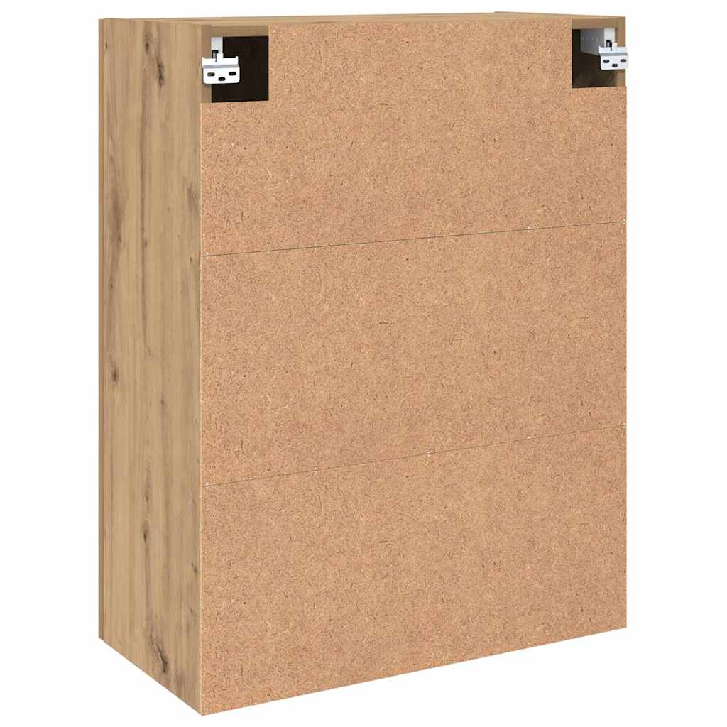Væghængte skabe 2 pcs artisan eg 69.5 x 34 x 90 cm