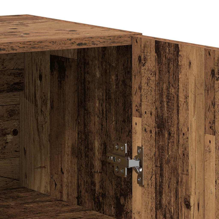 Highboard Gammelt træ 69.5 x 34 x 90 cm Konstrueret træ