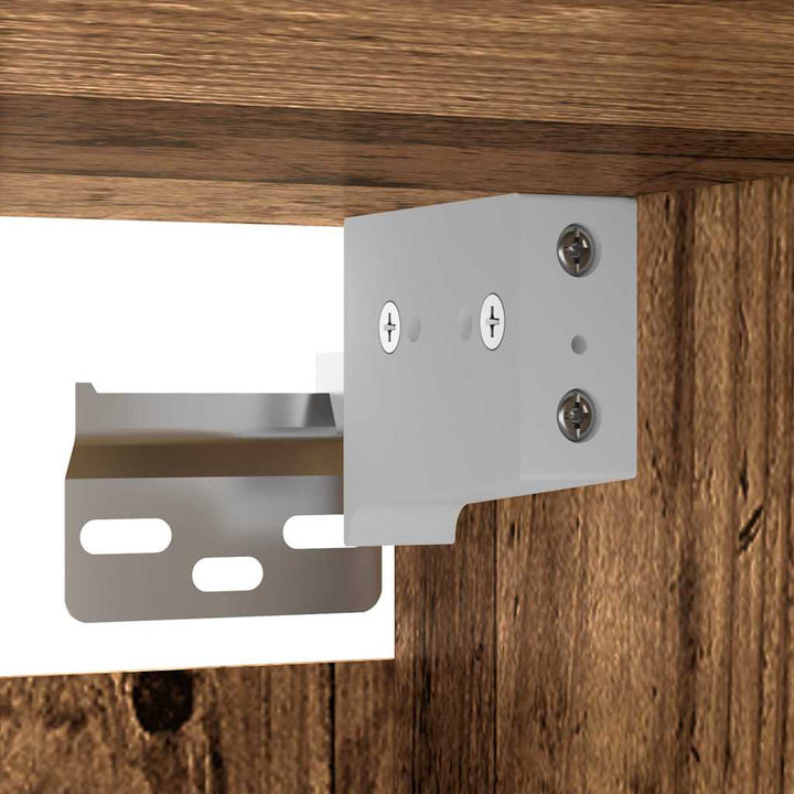 Highboard Gammelt træ 69.5 x 34 x 90 cm Konstrueret træ