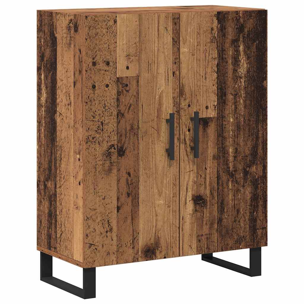 Highboard Gammelt træ 69.5 x 34 x 90 cm Konstrueret træ