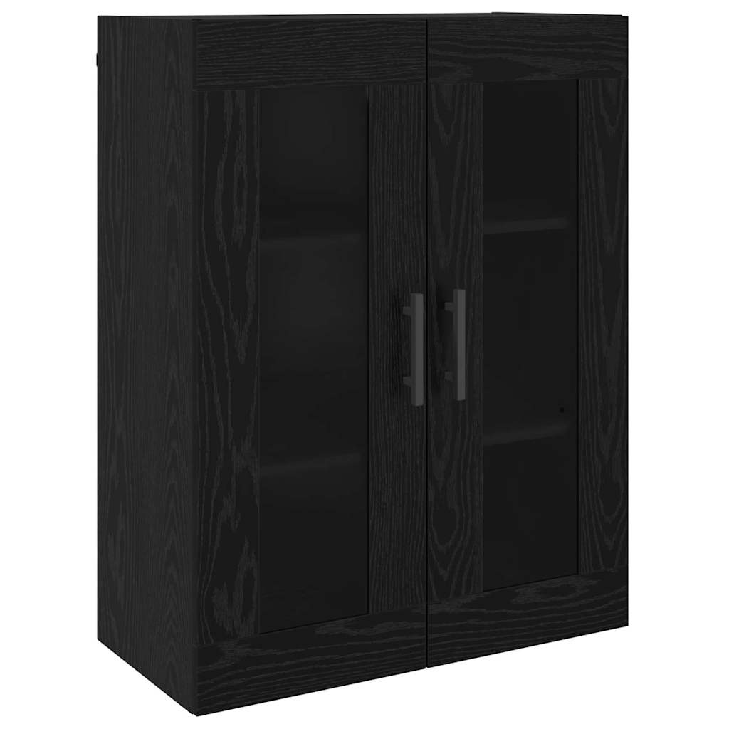 Highboard Sort eg 69.5 x 34 x 90 cm Konstrueret træ