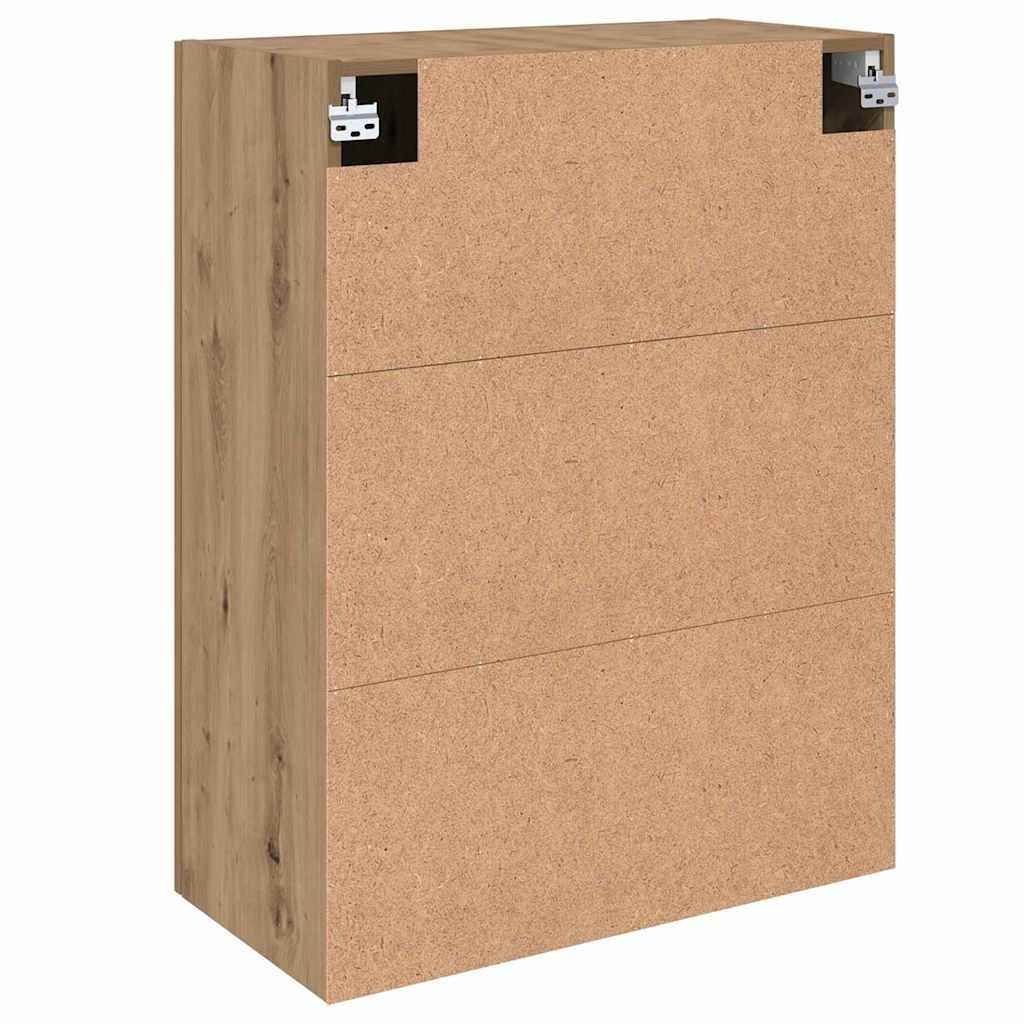 Væghængte skabe 2 pcs artisan eg 69.5 x 34 x 90 cm