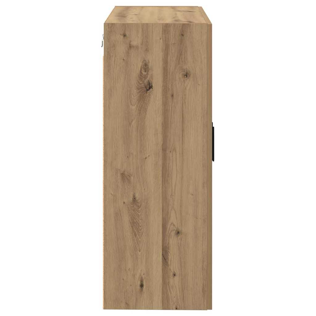 Væghængte skabe 2 pcs artisan eg 69.5 x 34 x 90 cm
