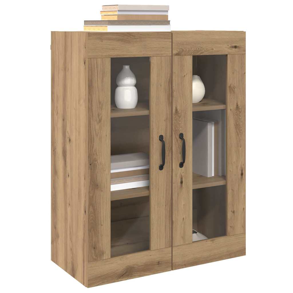 Væghængte skabe 2 pcs artisan eg 69.5 x 34 x 90 cm