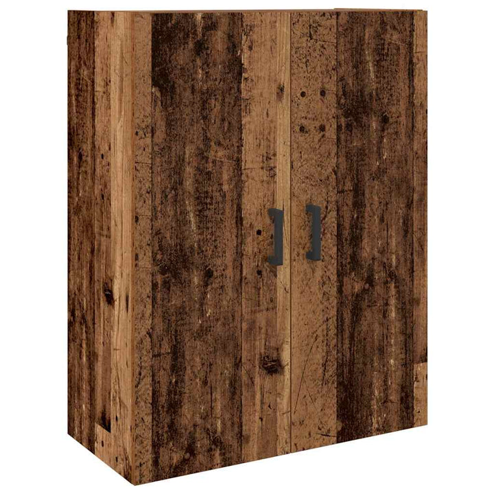 Highboard 2 pcs Gammelt træ 69,5 x 34 x 180 cm Konstrueret træ