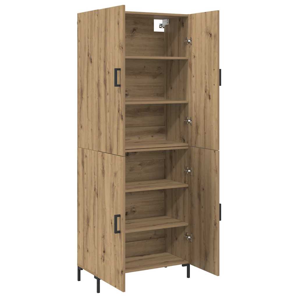Highboard 2 pcs artisan eg 69,5 x 34 x 180 cm Konstrueret træ