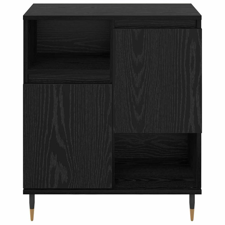 Sideboards 3 pcs Sort eg 180 x 35 x 70 cm Konstrueret træ