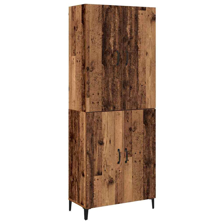 Highboard Gammelt træ 69,5 x 34 x 180 cm Konstrueret træ