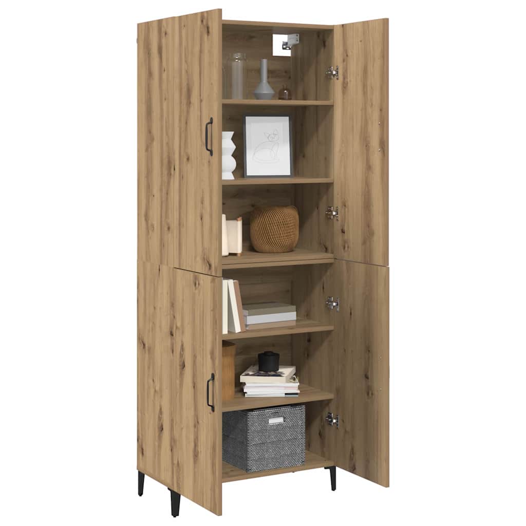 Highboard artisan eg 69,5 x 34 x 180 cm Konstrueret træ