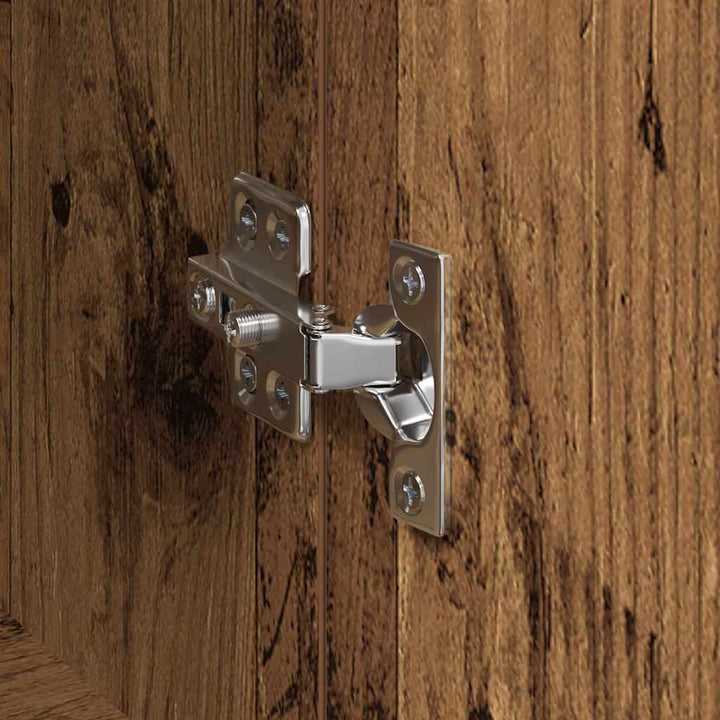 Sideboards 3 pcs Gammelt træ 180 x 35 x 70 cm Konstrueret træ