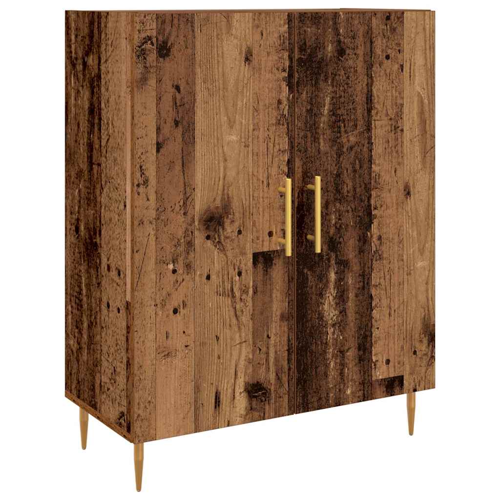 Highboard Gammelt træ 69,5 x 34 x 180 cm Konstrueret træ