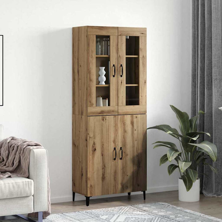 Highboard 2 pcs artisan eg 69,5 x 34 x 180 cm Konstrueret træ