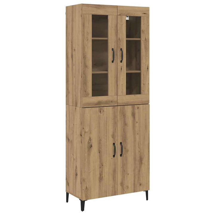 Highboard 2 pcs artisan eg 69,5 x 34 x 180 cm Konstrueret træ