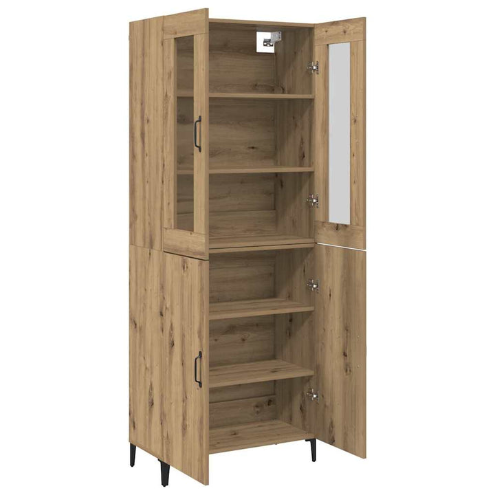 Highboard 2 pcs artisan eg 69,5 x 34 x 180 cm Konstrueret træ