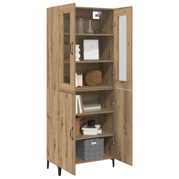 Highboard 2 pcs artisan eg 69,5 x 34 x 180 cm Konstrueret træ