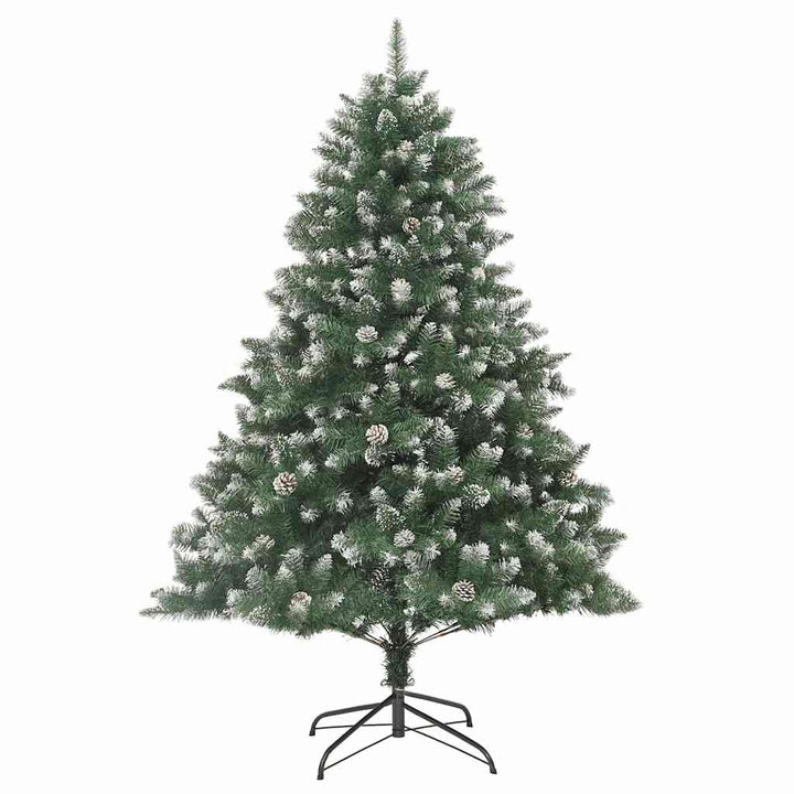 Kunstigt juletræ Grøn 160 x 160 x 240 cm PVC og plastik og stål