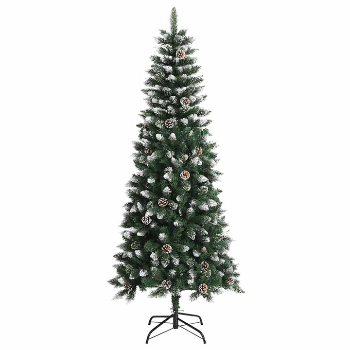 Kunstigt juletræ Grøn 96 x 96 x 240 cm PVC og plastik og stål