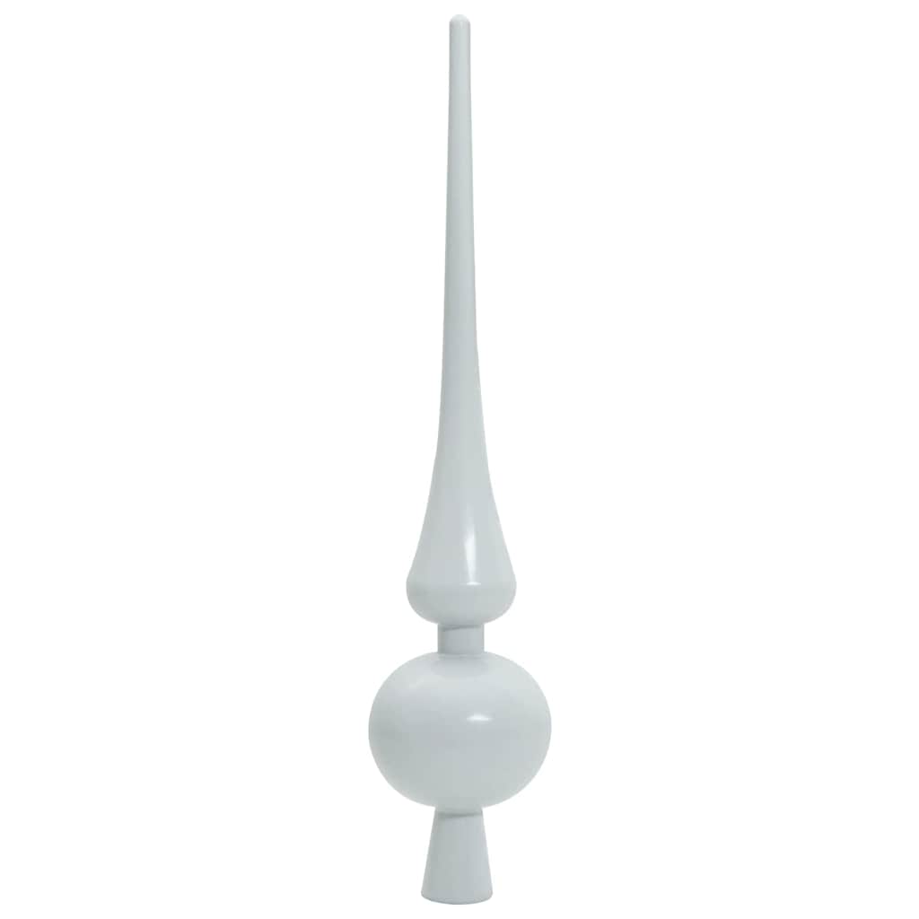 Kunstigt juletræ Grøn og hvid 150 cm PVC og metal og plast