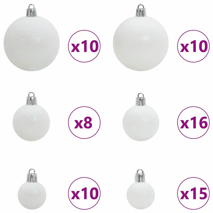 Juletræ med 300 LED'er med stativ Lyserød 210 cm PVC