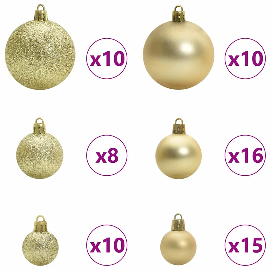 Juletræ med 300 LED'er med stativ Lyserød 210 cm PVC