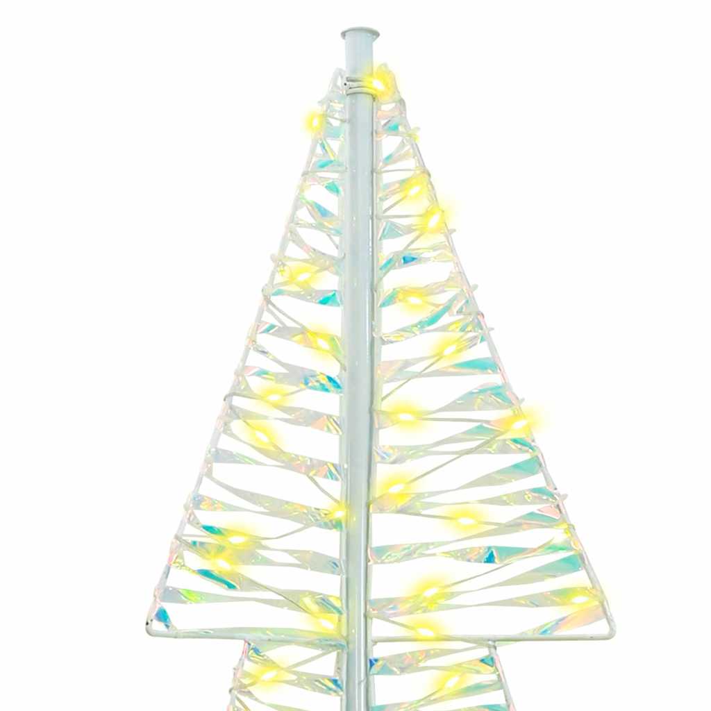 Juletræ med 240 LED'er Varm hvid 180 cm PET