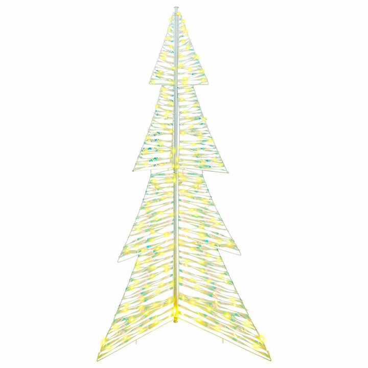 Juletræ med 240 LED'er Varm hvid 180 cm PET